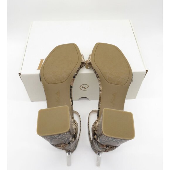 LifeStride Women's Fab Flex Cassidy Snakeskin Print Block Heel Sandals 7 Shoes N - Picture 8 of 8